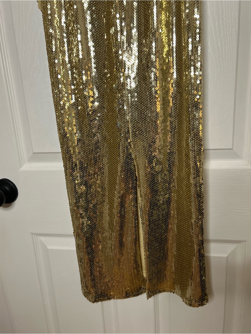 Meshki Cassia Strapless Sequin Rose Midi Dress - Picture 13 of 16